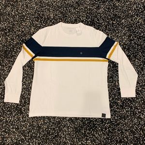 Men’s American Eagle Striped Long Sleeve Shirt Size XL